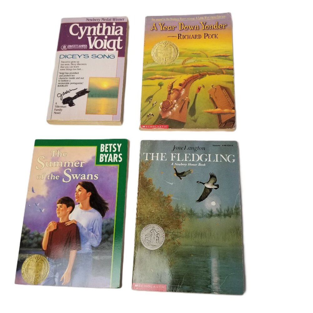 Newbery Award Books Lot Diceys Song Summer of the Swans